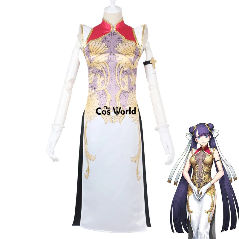 FGO Fate Grand Order 3rd Anniversary Marthe Martha Cheongsam Dress Outfit Anime Cosplay Costumes
FGO Fate Grand Order 3rd Anniversary Marthe Martha Cheongsam Dress Outfit Anime Cosplay Costumes