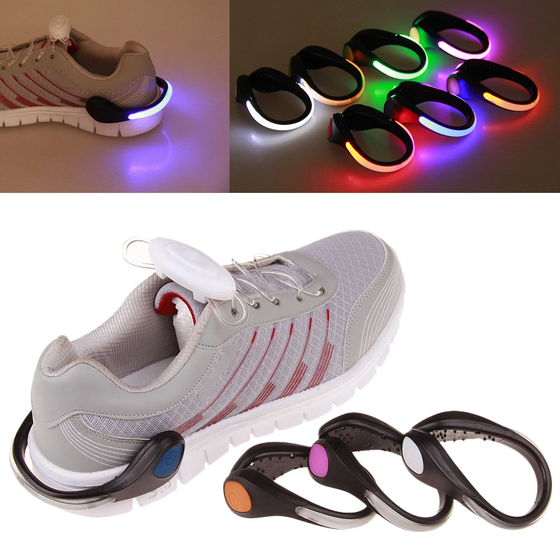 1pcs LED Luminous Shoe Clip Light Night Safety Warning LED Bright Flash Light For Running Cycling Bike Outdoor Tool
1pcs LED Luminous Shoe Clip Light Night Safety Warning LED Bright Flash Light For Running Cycling Bike Outdoor Tool