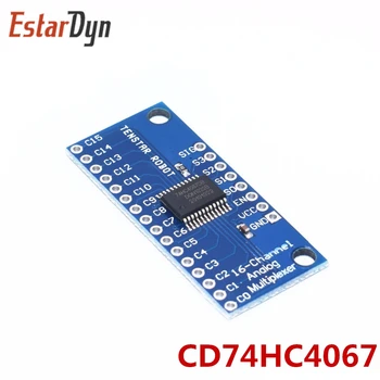 20pcs/lot CD74HC4067 16-Channel Analog Digital Multiplexer Breakout Board Module
20pcs/lot CD74HC4067 16-Channel Analog Digital Multiplexer Breakout Board Module