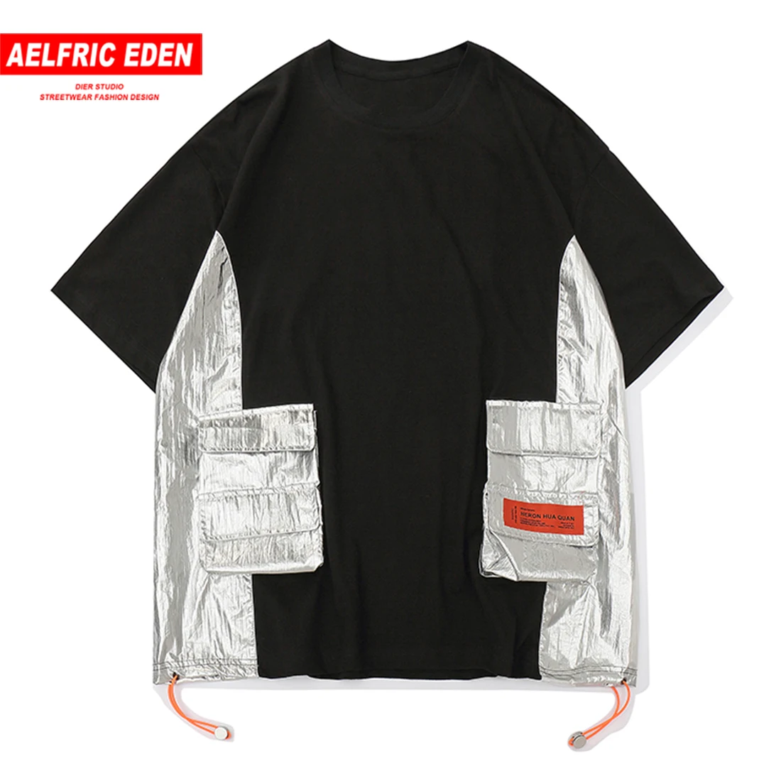 Aelfric Eden Patchwork Sequin Ribbons Pochets Printed T Shirt Mens Summer Harajuku Hip Hop Casual Cotton Short Sleeve Streetwear
Aelfric Eden Patchwork Sequin Ribbons Pochets Printed T Shirt Mens Summer Harajuku Hip Hop Casual Cotton Short Sleeve Streetwear
