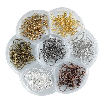 140pcs/box 7colors Mixed Metal Iron Earring Hooks 18mm Earring Wires Fit Drop Earrings Clasps Earring Pin Jewelry Findings F3503
140pcs/box 7colors Mixed Metal Iron Earring Hooks 18mm Earring Wires Fit Drop Earrings Clasps Earring Pin Jewelry Findings F3503