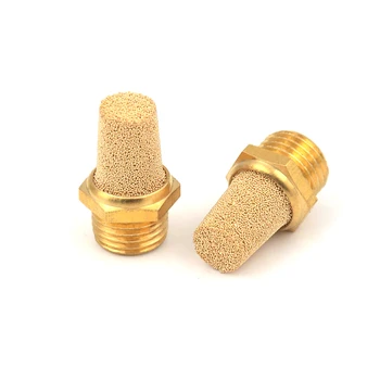 5Pcs Solenoid Components Valve Pneumatic Filter Noise Silencer 1/4" PT Thread
5Pcs Solenoid Components Valve Pneumatic Filter Noise Silencer 1/4" PT Thread