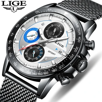 2020 New LIGE Mens Watches Top Brand Luxury Fashion Analog Quartz Watch Men Full Steel Business Watch Sport Waterproof Watches
2020 New LIGE Mens Watches Top Brand Luxury Fashion Analog Quartz Watch Men Full Steel Business Watch Sport Waterproof Watches