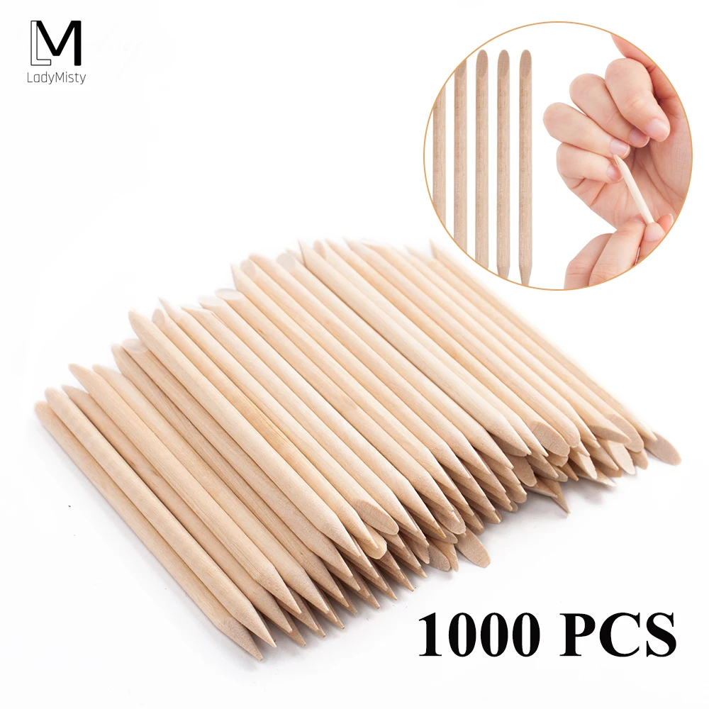 1000 PCS Wooden Cuticle Pusher Orange Wood Stick Remover Manicure Pedicure Nail Art Designs Picker Tools Set
1000 PCS Wooden Cuticle Pusher Orange Wood Stick Remover Manicure Pedicure Nail Art Designs Picker Tools Set