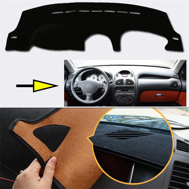 Новый интерьер приборной панели коврик Photophobism защитный для Citroen C2|mat mat|mat padmat carpet |