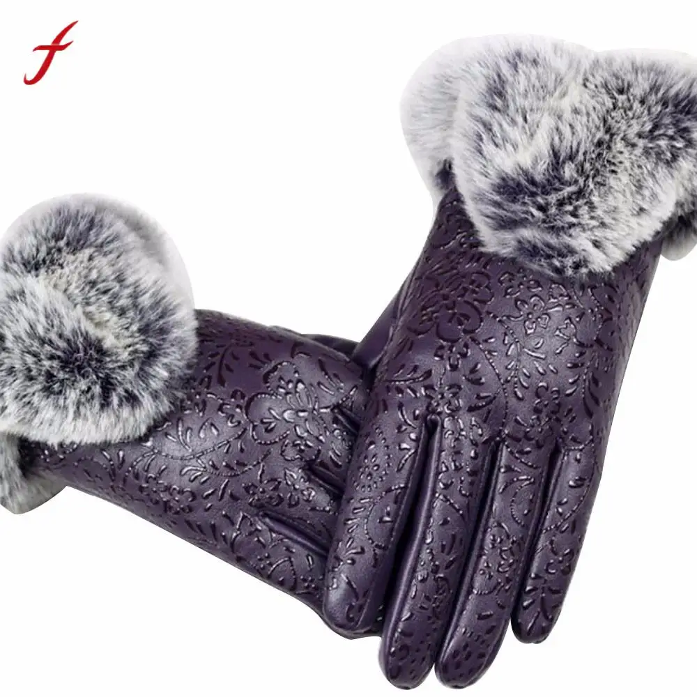 2017 Autumn Winter Warm Rabbit Fur Mittens Gloves For Women Lady Black PU Leather Full Finger Gloves Girls Guantes
2017 Autumn Winter Warm Rabbit Fur Mittens Gloves For Women Lady Black PU Leather Full Finger Gloves Girls Guantes