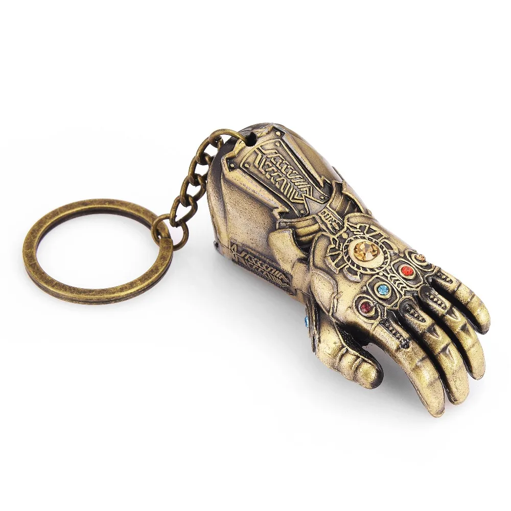 Avengers Infinity Gauntlet Keychain Thanos Infinity Gauntlet Car Keyring Pendant Men Women Cosplay Jewelry Dropshipping
Avengers Infinity Gauntlet Keychain Thanos Infinity Gauntlet Car Keyring Pendant Men Women Cosplay Jewelry Dropshipping