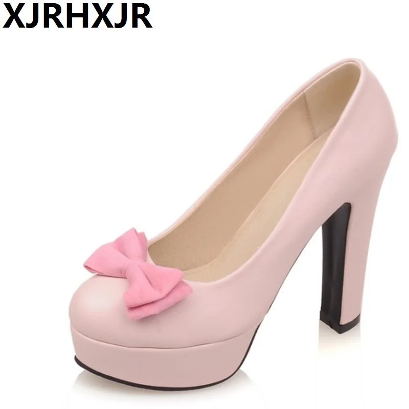 XJRHXJR Pumps Fashion Thick Heels Platform High Heels Women Shoes Round Toe Party Wedding Shoes Ladies Work Casual Single Shoes
XJRHXJR Pumps Fashion Thick Heels Platform High Heels Women Shoes Round Toe Party Wedding Shoes Ladies Work Casual Single Shoes