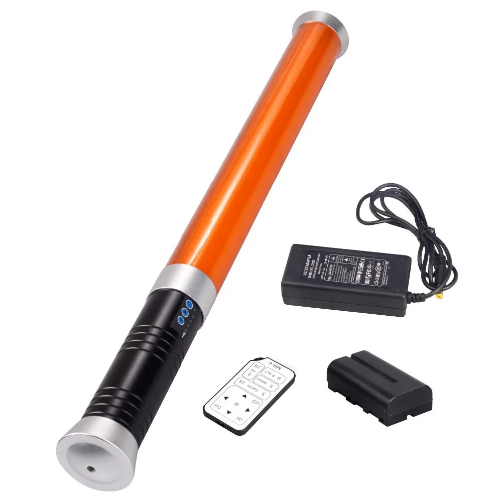 Travor Portable Handheld photography light Tube Video Light Dimmable 3200k 5500k for studio photo Photographic Lighting Travor Portable Handheld photography light Tube Video Light Dimmable 3200k 5500k for studio photo Photographic Lighting
