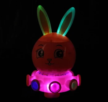 Flash Cute Rabbit Plastic Electric Pets Universal Wheel Rotating Obedient Rabbits Music Lights Children's Toys Gifts Kids Toy
Flash Cute Rabbit Plastic Electric Pets Universal Wheel Rotating Obedient Rabbits Music Lights Children's Toys Gifts Kids Toy