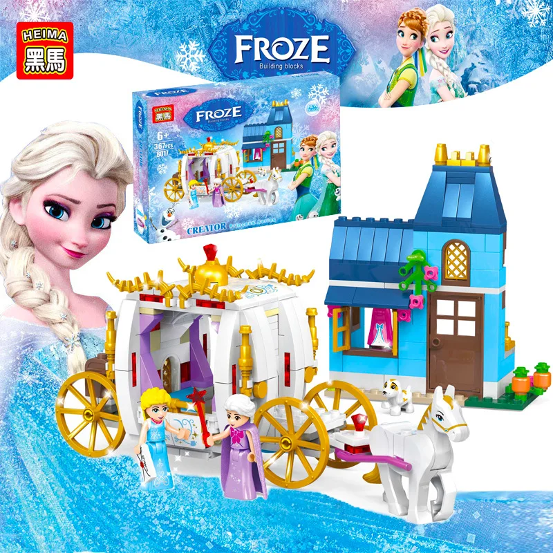 367Pcs/Set Frozen Toys for Children Doll House Small Small Particles Blocks Building Puzzle Gift for Children
367Pcs/Set Frozen Toys for Children Doll House Small Small Particles Blocks Building Puzzle Gift for Children