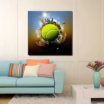 Tennis Wall Art Canvas Earth Ball Famous Building Posters and Prints Wall Decor Canvas Painting for Living Room Wall Home Decor
Tennis Wall Art Canvas Earth Ball Famous Building Posters and Prints Wall Decor Canvas Painting for Living Room Wall Home Decor