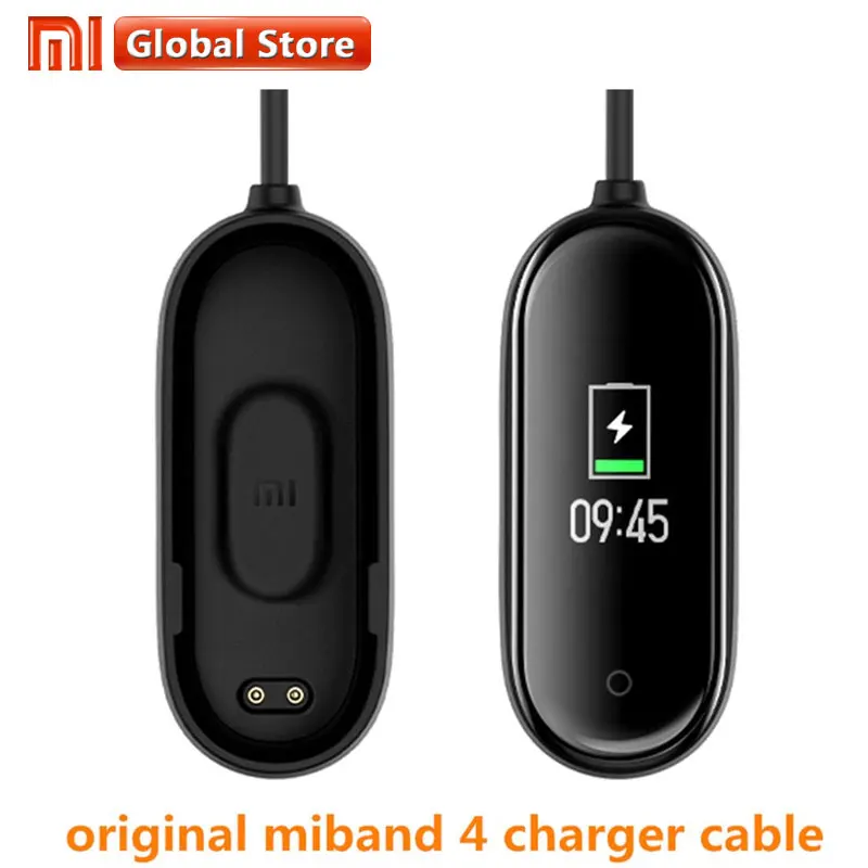Зарядный USB-кабель для Xiaomi Mi Band 4 сменный шнур зарядное устройство адаптер