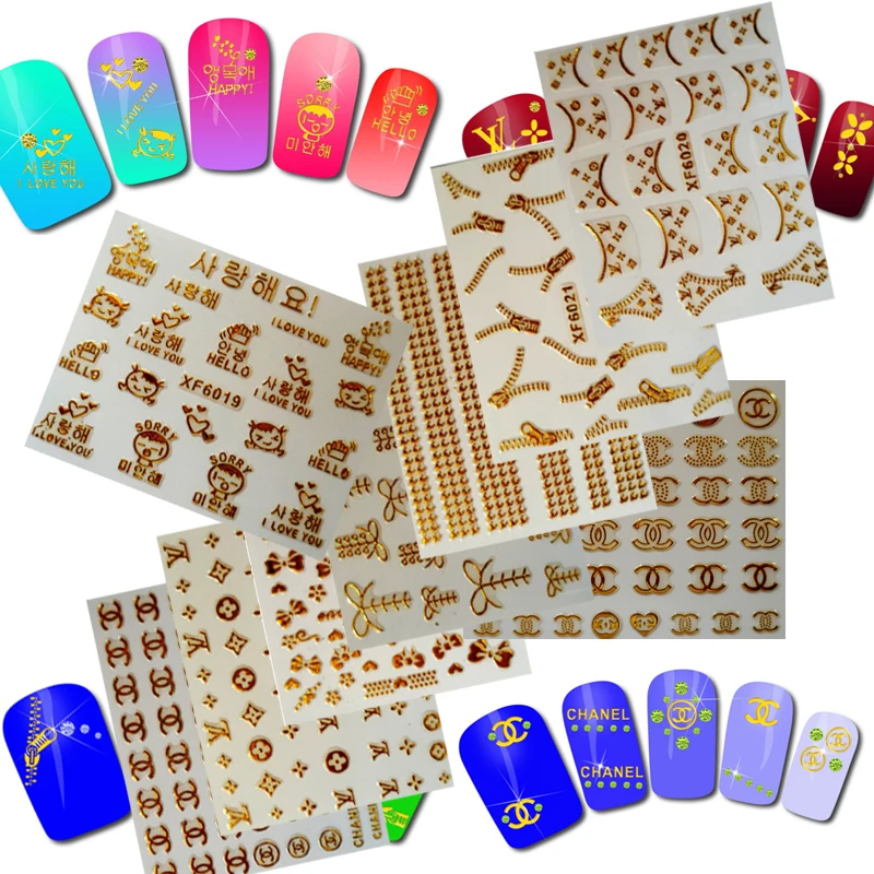 2019 New Fashion Stickers Cheap Self Adhesive Nail Sticker Design Decopration Logo Decals DIY Nail Art Decorations Stickers
2019 New Fashion Stickers Cheap Self Adhesive Nail Sticker Design Decopration Logo Decals DIY Nail Art Decorations Stickers