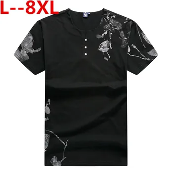 Plus size 10XL 8XL 6XL 2019 summer new fashion letter print t shirt men cotton tshirt casual V neck high quality brand clothing
Plus size 10XL 8XL 6XL 2019 summer new fashion letter print t shirt men cotton tshirt casual V neck high quality brand clothing