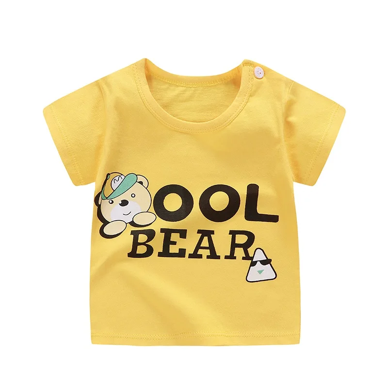 Baby Boys Girls T-Shirt 2019 Casual Fashion Summer Toddler Cotton Style Short Sleeve O-Neck Print T-Shirts For 6M -7 Years Old
Baby Boys Girls T-Shirt 2019 Casual Fashion Summer Toddler Cotton Style Short Sleeve O-Neck Print T-Shirts For 6M -7 Years Old