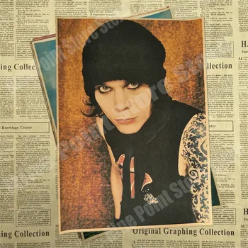 Vintage Poster HIM retro rock POSTER Music Star team, kraft paper, decorative painting retro poster 30*21cm
Vintage Poster HIM retro rock POSTER Music Star team, kraft paper, decorative painting retro poster 30*21cm