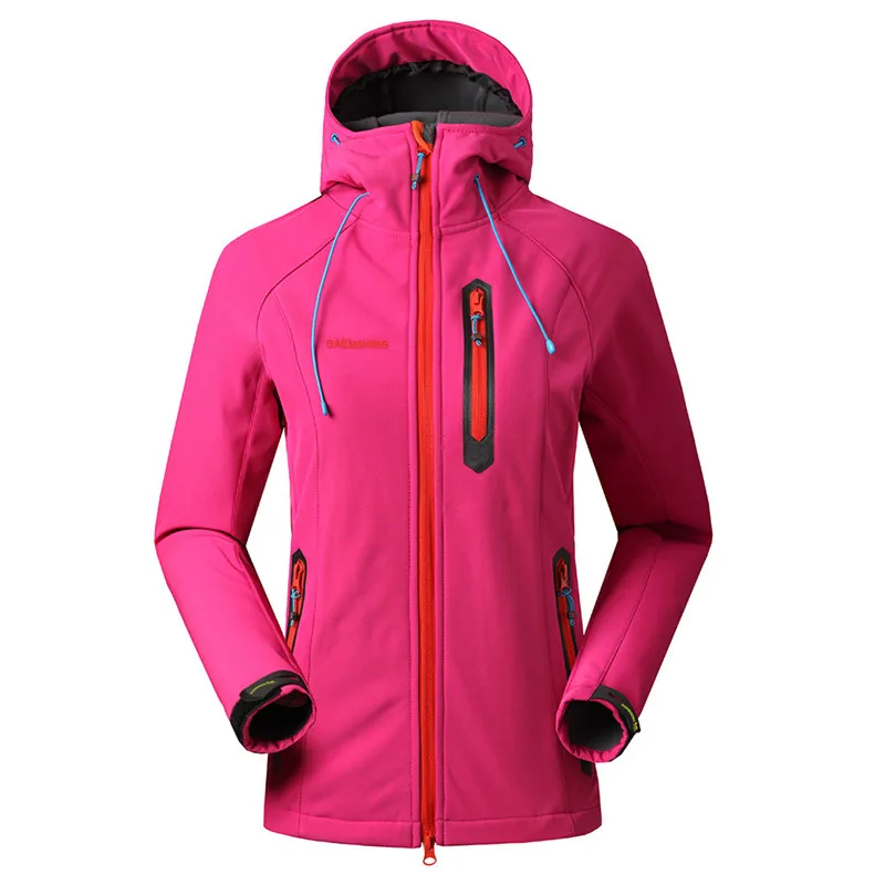 SAENSHING Softshell Jacket Women Brand Waterproof Rain Coat Outdoor Hiking Clothing Female Windproof Soft Shell Fleece Jackets 36