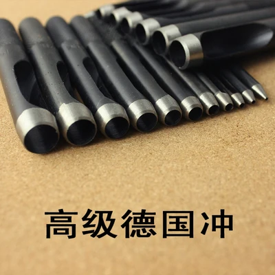 Multiple Sizes German-style Circular Leather Punch DIY Leather Craft Hole Punching Tool Handworking for Belt Bag Wallet
Multiple Sizes German-style Circular Leather Punch DIY Leather Craft Hole Punching Tool Handworking for Belt Bag Wallet