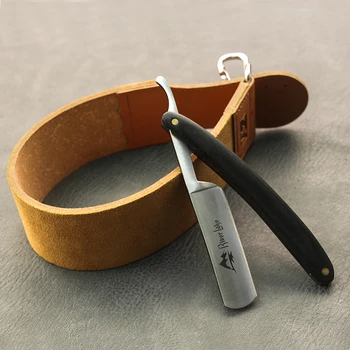 River lake Barber Leather Strop Men's Stright Razor Shaving Knife Sharpening Strop Belt 19.7" Beard Mustahce Shaving Tool Razor
River lake Barber Leather Strop Men's Stright Razor Shaving Knife Sharpening Strop Belt 19.7" Beard Mustahce Shaving Tool Razor