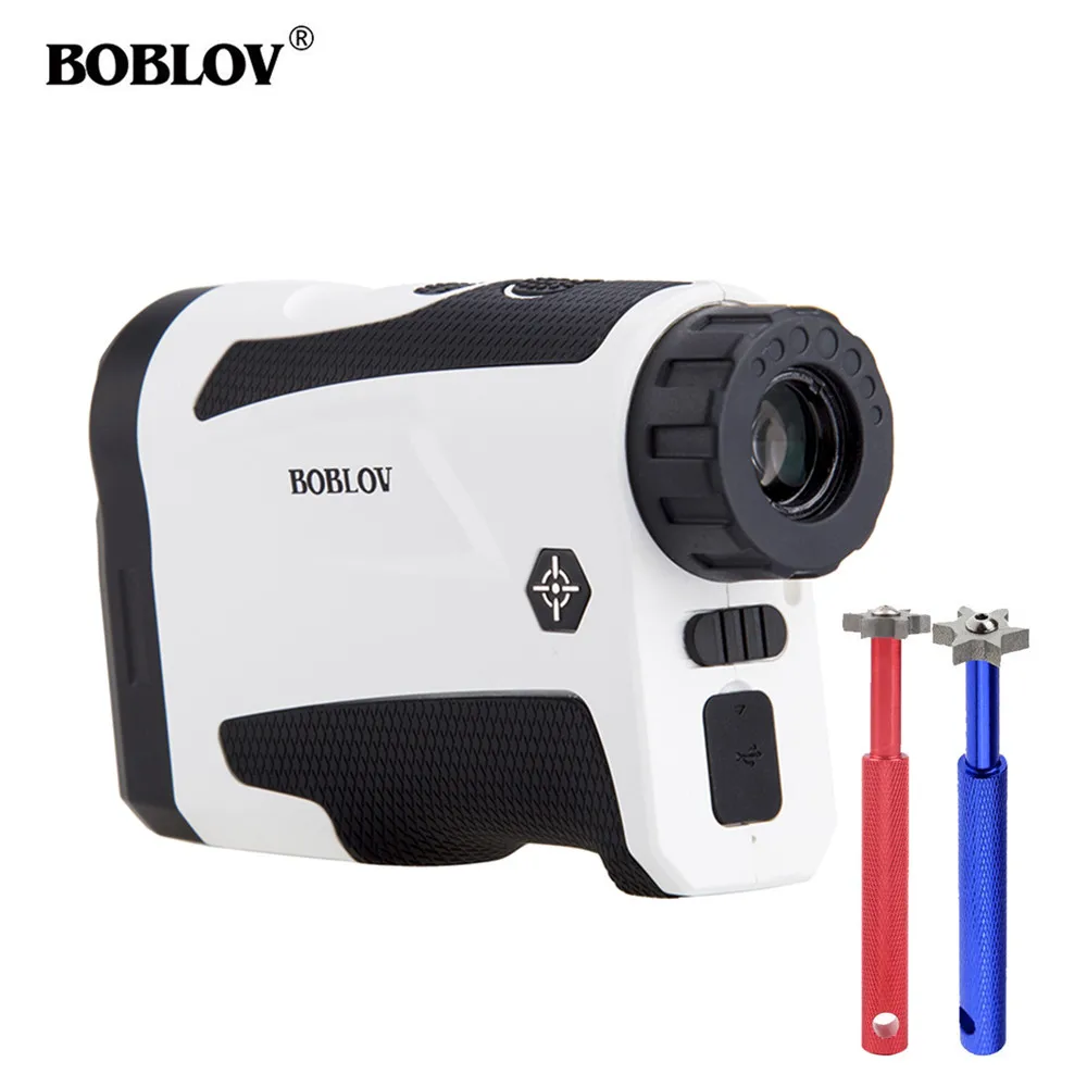 

BOBLOV LF600G/LF600AG 600M Golf Laser Range finder JOLT Reminder Slope 6X Rangefinder For Hunting Flag Locking Distance Meter