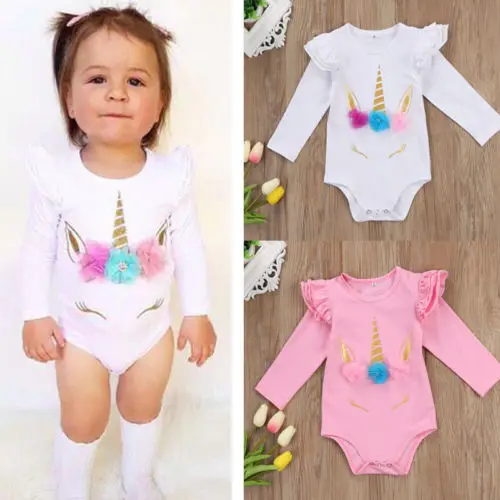 Emmababy 2019 Newborn Infant Baby Girl Unicorn Floral Bodysuit Soft Cotton Long Sleeve Summer Pullovers Clothes Outfits
Emmababy 2019 Newborn Infant Baby Girl Unicorn Floral Bodysuit Soft Cotton Long Sleeve Summer Pullovers Clothes Outfits