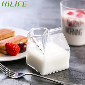 HILIFE 250ML Square Glass Cup Milk Box Unique Design Pure Handmade Crafts Heat-Resisting Creative Cup
HILIFE 250ML Square Glass Cup Milk Box Unique Design Pure Handmade Crafts Heat-Resisting Creative Cup