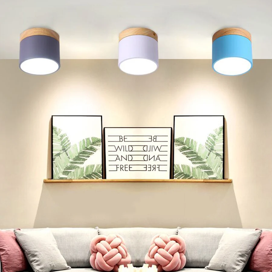 Thrisdar LED 9W Macaron Iron Wooden Surface Mount LED Downlight Kitchen Bedroom Aisle Corridor
Thrisdar LED 9W Macaron Iron Wooden Surface Mount LED Downlight Kitchen Bedroom Aisle Corridor
