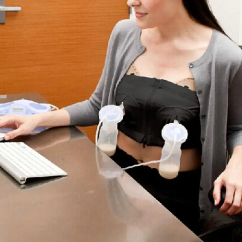 New Authentic Hand-free Bilateral Breast Pump Bra Size Can Be Adjusted Feeding Bras Nursing Bra Free Shipping
New Authentic Hand-free Bilateral Breast Pump Bra Size Can Be Adjusted Feeding Bras Nursing Bra Free Shipping