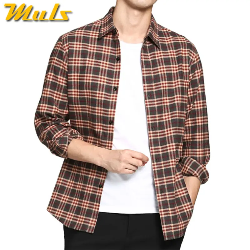 Plaid shirts men pure cotton long sleeve casual Retro style male shirt spring autumn Camisa Masculina fitted M L XL 2XL 3XL 5293
Plaid shirts men pure cotton long sleeve casual Retro style male shirt spring autumn Camisa Masculina fitted M L XL 2XL 3XL 5293