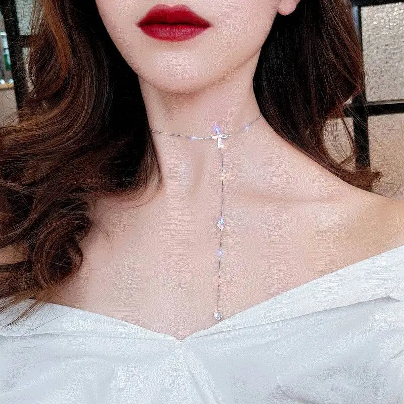 2019 Korean Netcom Fashionable Sexy Necklace Low Chest Choker Necklace Fringed Necklace Cross Short Clavicle Chain Woman
2019 Korean Netcom Fashionable Sexy Necklace Low Chest Choker Necklace Fringed Necklace Cross Short Clavicle Chain Woman