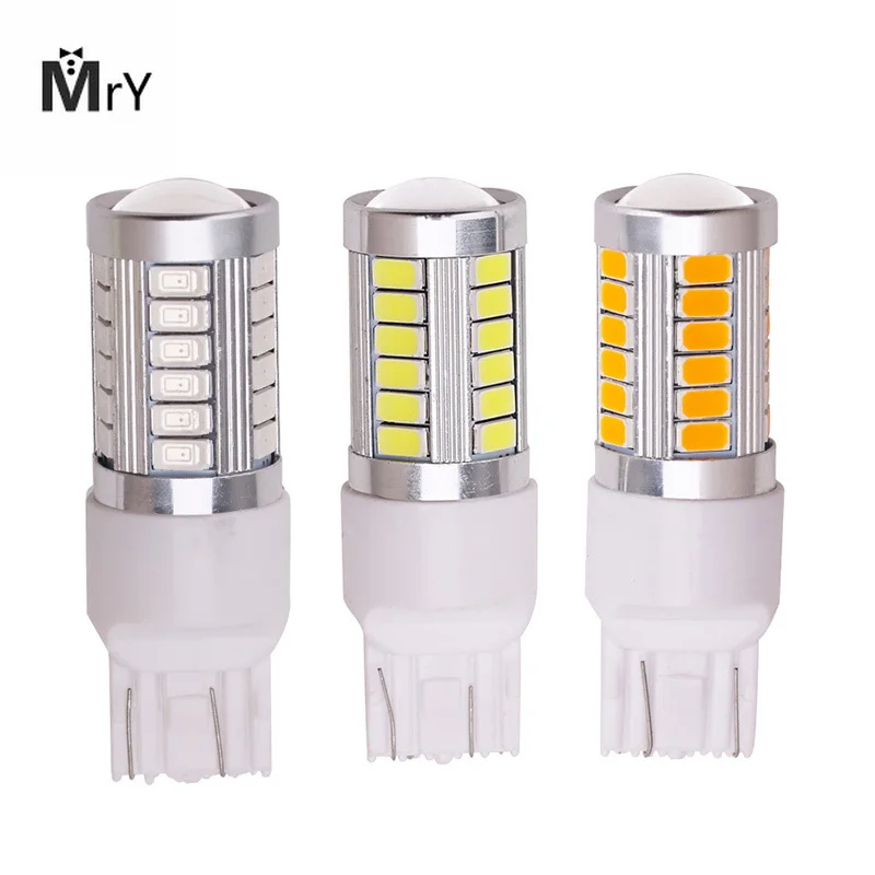 New 2Pcs 7443 33 SMD Car LED Brake Light Error Free Replacement 21/5w Car DRL Driving Lamp Stop Bulbs Turn Signals Red White DC
New 2Pcs 7443 33 SMD Car LED Brake Light Error Free Replacement 21/5w Car DRL Driving Lamp Stop Bulbs Turn Signals Red White DC