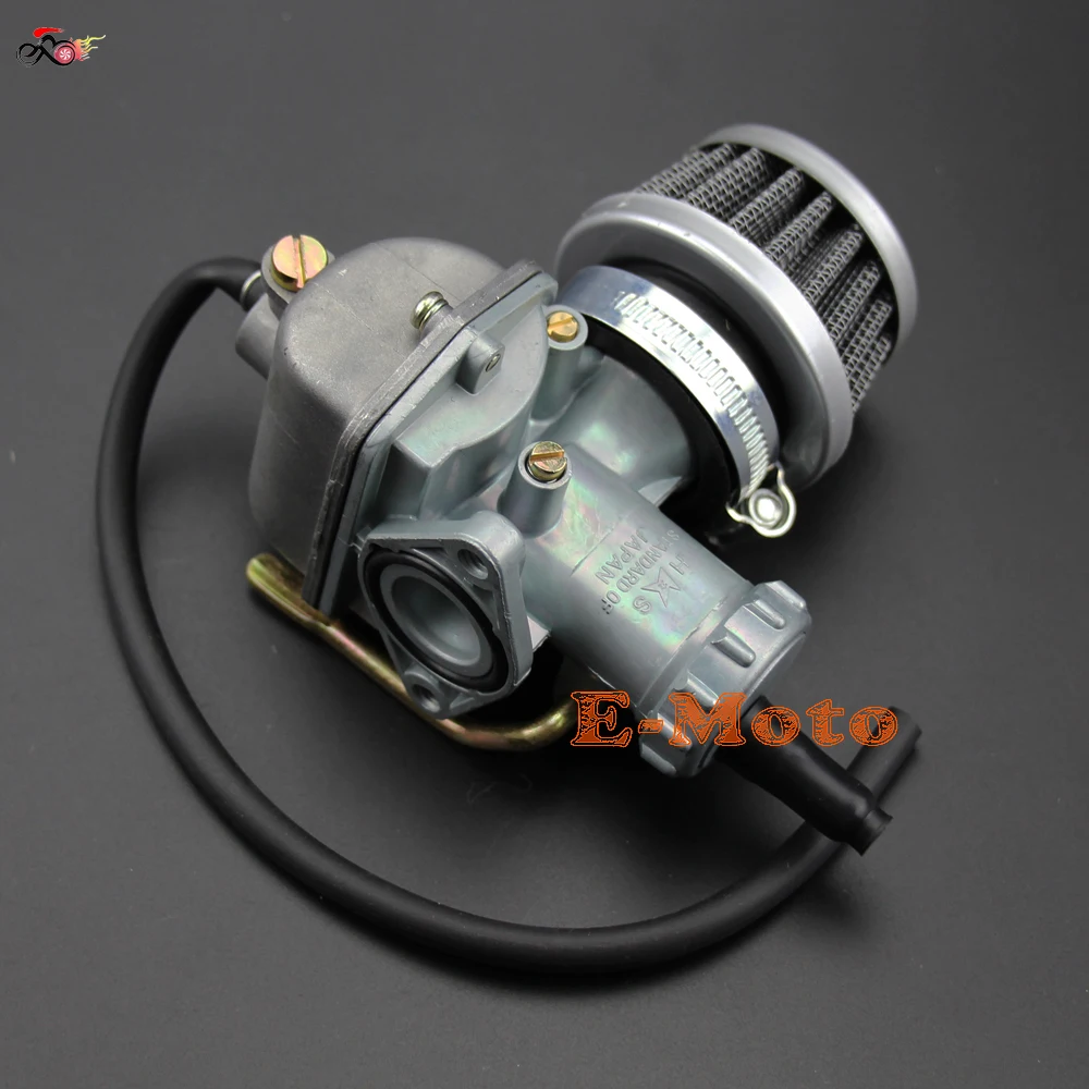 NEW PZ16 Carburetor + 35mm Air Filter 50cc 70cc 90cc 110cc ATV Dirt Bike PZ 16mm Carb new E-Moto
NEW PZ16 Carburetor + 35mm Air Filter 50cc 70cc 90cc 110cc ATV Dirt Bike PZ 16mm Carb new E-Moto