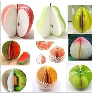 Many kinds of fruits for your choice! Novelty fruit memo pads , Vivid Apple Memo Pads as notepads for note-taking
Many kinds of fruits for your choice! Novelty fruit memo pads , Vivid Apple Memo Pads as notepads for note-taking