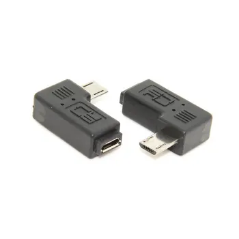 Micro USB 9mm Long Connector Adaptor 90 Degree Right Angled Micro USB 2.0 5Pin Male to Female M to F Extension Adapter
Micro USB 9mm Long Connector Adaptor 90 Degree Right Angled Micro USB 2.0 5Pin Male to Female M to F Extension Adapter