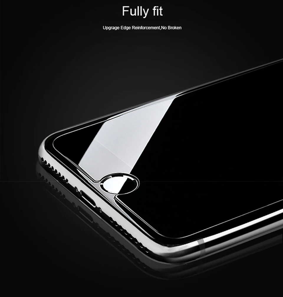 glass on iPhone 7 6