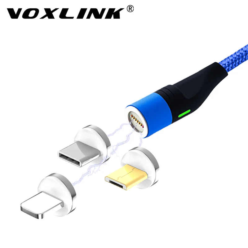 VOXLINK 1M LED Magnetic USB Cable for iPhone Xs 6 & USB TypeC Cable & Micro USB Nylon Braided for Samsung Xiaomi Huawei USB C
VOXLINK 1M LED Magnetic USB Cable for iPhone Xs 6 & USB TypeC Cable & Micro USB Nylon Braided for Samsung Xiaomi Huawei USB C