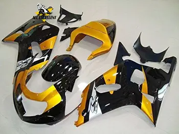 ABS Plastic Fairing Bodywork Injection Molded Kit For Suzuki GSXR 600 750 2001-2003 GSXR600 GSXR750 K1 K2 Gold Black color
ABS Plastic Fairing Bodywork Injection Molded Kit For Suzuki GSXR 600 750 2001-2003 GSXR600 GSXR750 K1 K2 Gold Black color