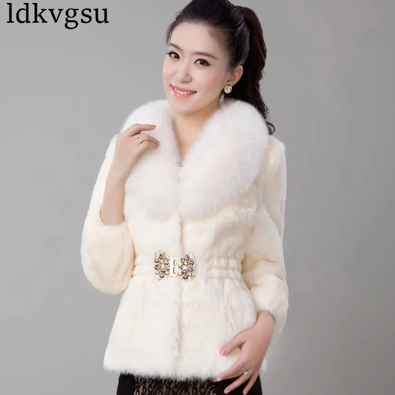 2019 New Autumn Winter Coat Women's Clothing Imitation Mink Fur Jacket Fashion Coat Slim Fox Fur Collar Women Coats A1479
2019 New Autumn Winter Coat Women's Clothing Imitation Mink Fur Jacket Fashion Coat Slim Fox Fur Collar Women Coats A1479