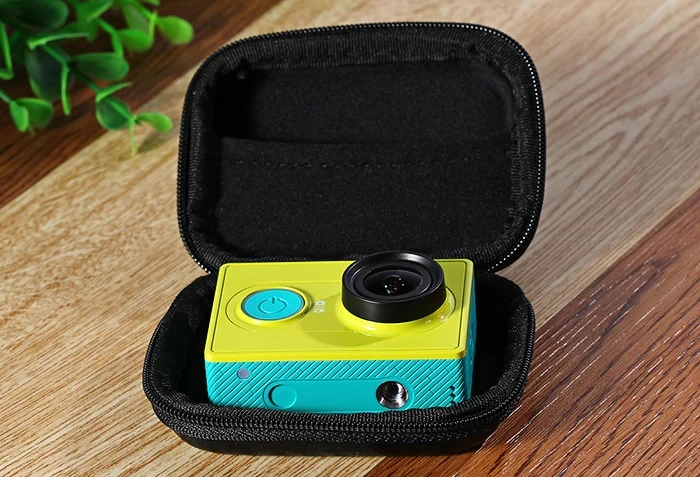 Portable Small Size Zipper Waterproof Camera Bag Case for Xiaomi Yi 4K Mini Box Collection Case for GoPro Hero 7 6 5 Black h9