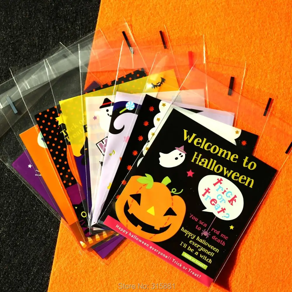 Halloween Cookie Bags Self Adhesive Seal Plastic Cookies Bags for Halloween Party Decoration 100pcs 100pcs/lot
Halloween Cookie Bags Self Adhesive Seal Plastic Cookies Bags for Halloween Party Decoration 100pcs 100pcs/lot