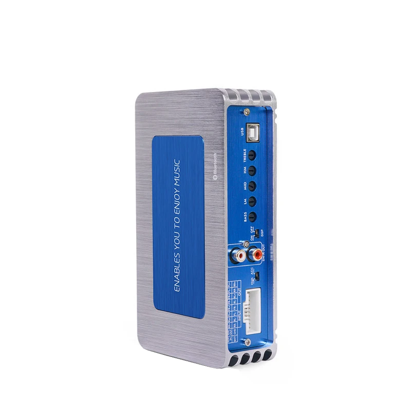 68W Output Car DSP Amplifier for 95% Car Model Cars Audio Upgrade System with Bluetooth Function Hifi Stereo Amplifiers
68W Output Car DSP Amplifier for 95% Car Model Cars Audio Upgrade System with Bluetooth Function Hifi Stereo Amplifiers