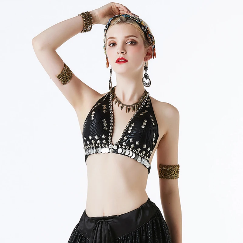 American Tribal Style Belly Dance Costume bra ladies dance clothes triangle round neck bra delicate bead unique square bead hang
American Tribal Style Belly Dance Costume bra ladies dance clothes triangle round neck bra delicate bead unique square bead hang