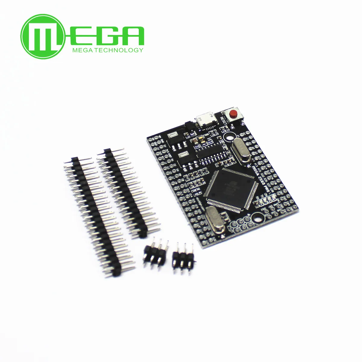 MEGA 2560 PRO Embed CH340G/ATMEGA2560-16AU Chip with male pinheaders Compatible for arduino Mega 2560
MEGA 2560 PRO Embed CH340G/ATMEGA2560-16AU Chip with male pinheaders Compatible for arduino Mega 2560