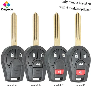 KEYECU Replacement Remote Control Car Key Shell Case With 2 3 4 Button - FOB for NISSAN Maxima Altima Sentra Versa Armada Cube
KEYECU Replacement Remote Control Car Key Shell Case With 2 3 4 Button - FOB for NISSAN Maxima Altima Sentra Versa Armada Cube