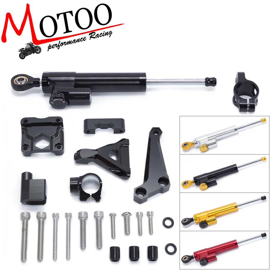Motoo- FREE SHIPPING For KAWASAKI Z300 Z250 2015-2016 Motorcycle Aluminum Stabilizerlinear Steering Damper Mounting Bracket Kit
Motoo- FREE SHIPPING For KAWASAKI Z300 Z250 2015-2016 Motorcycle Aluminum Stabilizerlinear Steering Damper Mounting Bracket Kit