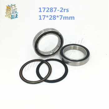 Free Shipping 17287-2rs wheel hub bearing stainless steel Si3N4 hybrid ceramic bearing 17287 2RS 17*28*7mm bicycle bearings
Free Shipping 17287-2rs wheel hub bearing stainless steel Si3N4 hybrid ceramic bearing 17287 2RS 17*28*7mm bicycle bearings
