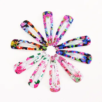 PjNewesting 1Pack 10/12PCS Print Geometric Hairpins