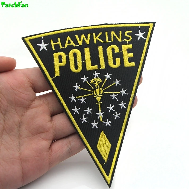 D0065 Patchfan 20pcs/lot Large Stranger Things Hawkins Logo Patches Embroidered clothing patch cosplay wallet bag shoes
D0065 Patchfan 20pcs/lot Large Stranger Things Hawkins Logo Patches Embroidered clothing patch cosplay wallet bag shoes
