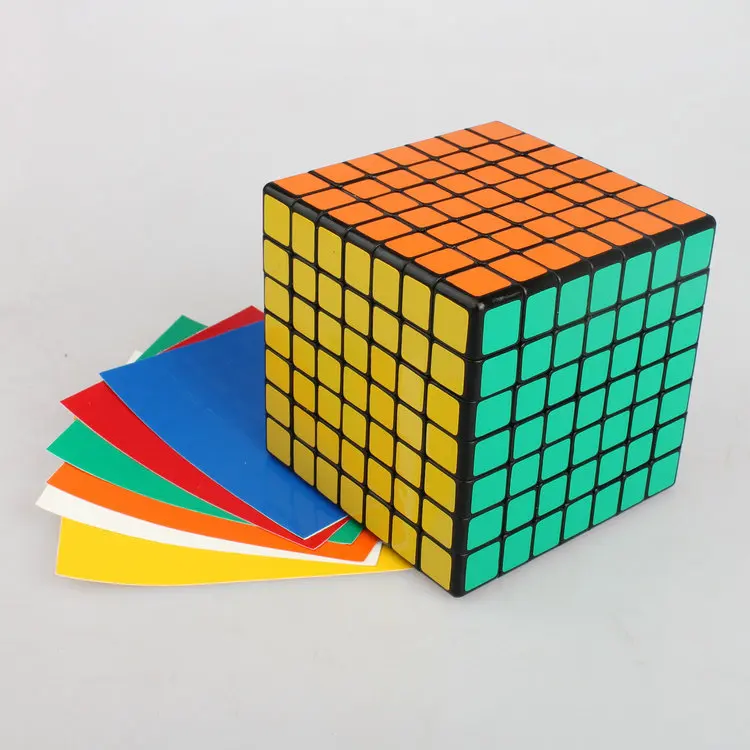 ShengShou 7x7x7 Magic Puzzle Cubo Magico 7x7 Speed Cube Black Twist 7 Layers Magic Puzzle Professional Educational gift toys
ShengShou 7x7x7 Magic Puzzle Cubo Magico 7x7 Speed Cube Black Twist 7 Layers Magic Puzzle Professional Educational gift toys